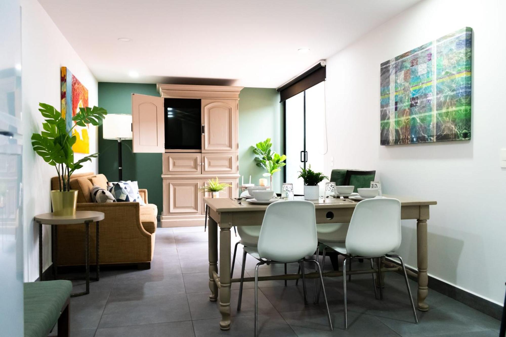 Terraza Departamento Cerca De Santa Fe Kingsize Daire Meksika Dış mekan fotoğraf