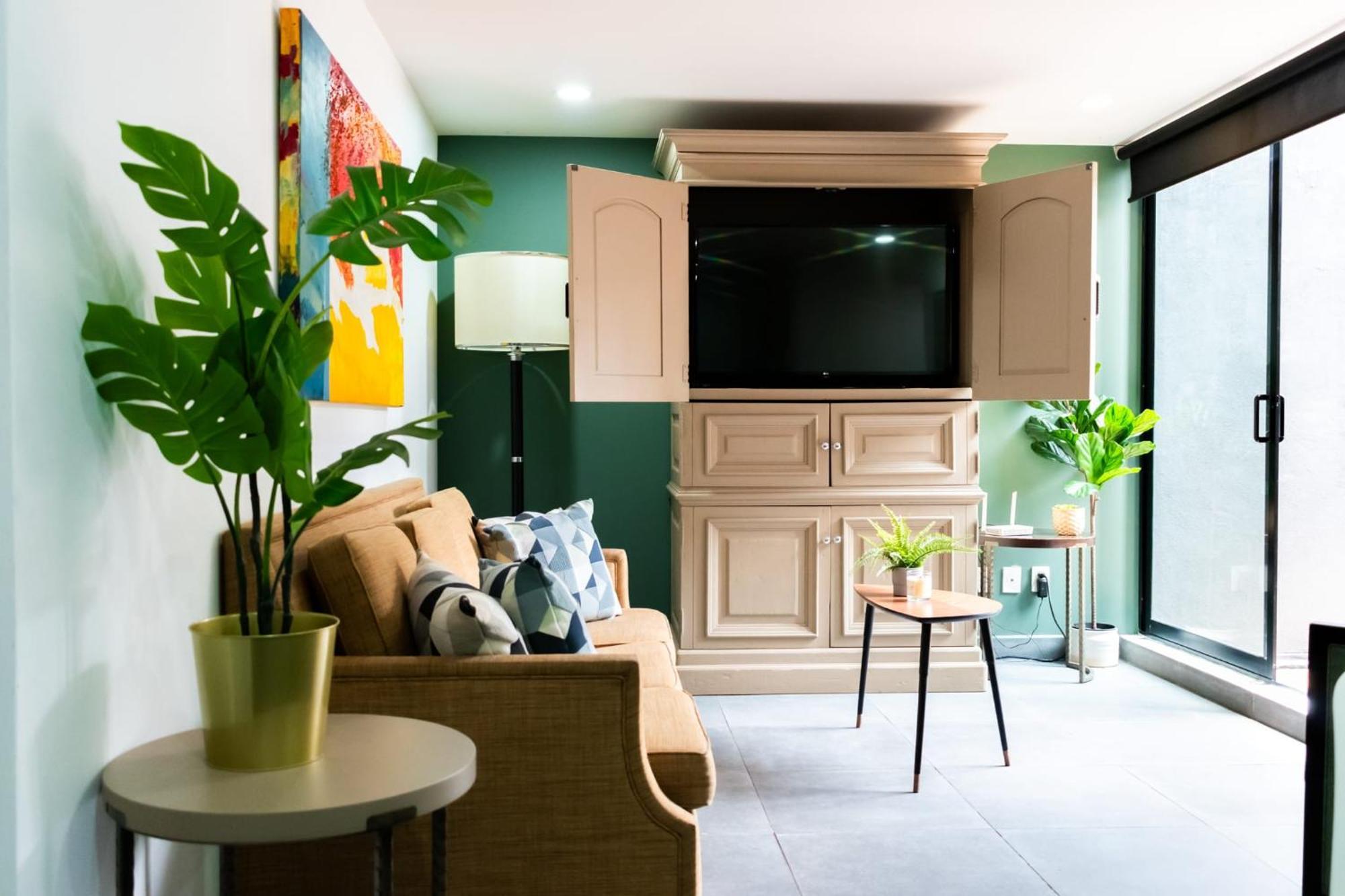 Terraza Departamento Cerca De Santa Fe Kingsize Daire Meksika Dış mekan fotoğraf